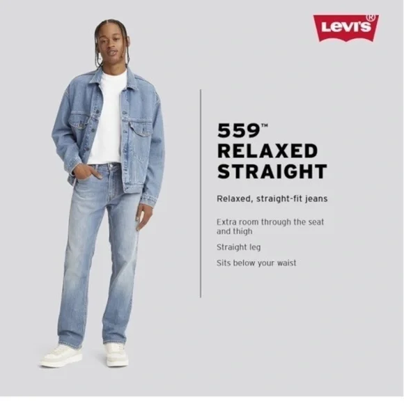 Levis Relaxed Jeans - Picture 3 of 6